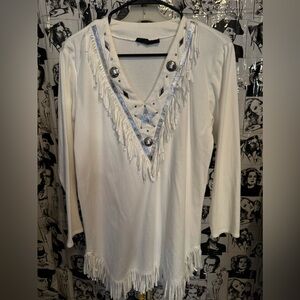 VTG T.O.K. Fringe Top (as is)